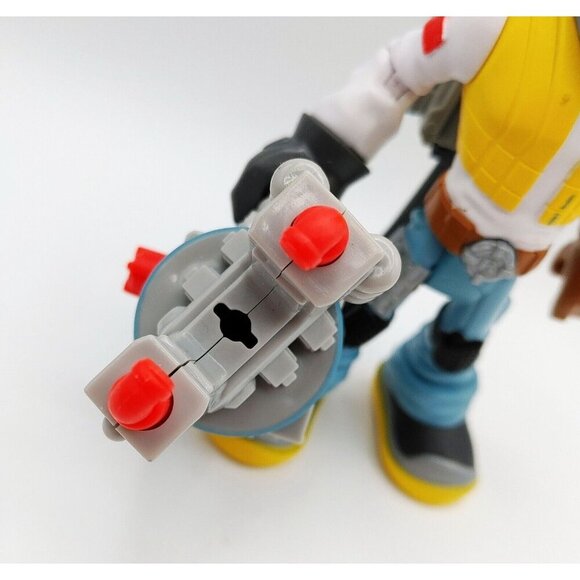 Fisher-Price Rescue Heroes Carlos Kitbash Cadet 5.5in Action Figure + Accesories - Picture 4 of 6